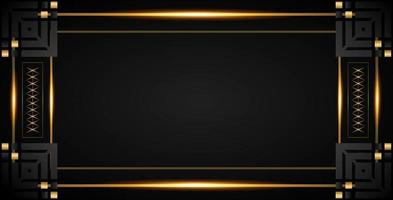 luxury rectangle background design with copy space vector