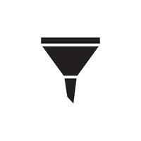 Funnel Filter Icon EPS 10 vector