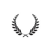 Laurel Wreath Icon EPS 10 vector