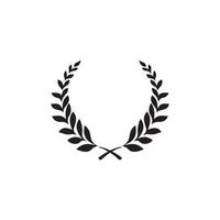 Laurel Wreath Icon EPS 10 vector