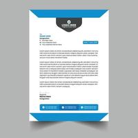 Letterhead Template Design vector