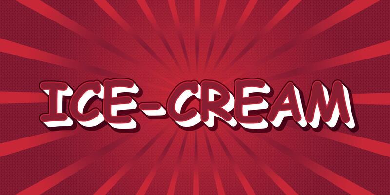 Hero vintage 3d vector lettering. Retro bold font, typeface. Pop art stylized text. Old school style letters. 90s, 80s comics poster, banner, t shirt typography design. Red dotted color background