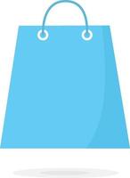 Shopping bag icon isolate on white background. vector