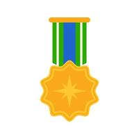 Medal isolated on white background vector