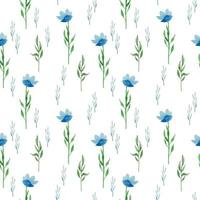 Vintage watercolor pattern with watercolor pattern for decorative design. vector