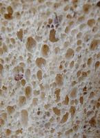 Sourdough bread close-up. delicious bread. photo