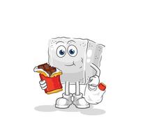 sugar cube cartoon vector