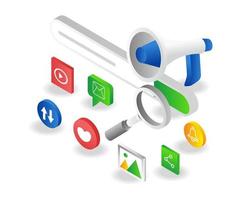 SEO campaign optimization with search engine vector