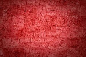 textura de papel o pared roja, fondo de superficie de cemento abstracto, patrón de hormigón, cemento pintado, diseño gráfico de ideas para diseño web o pancarta foto