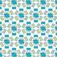 Seamless vector pattern. Background texture in geometric ornamental style.