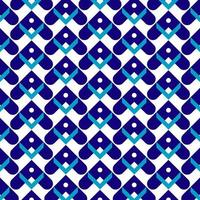 Geometric background. Vector illustration. Abstract pattern blue colour. Modern design for fabric, decoration, tiles etc.