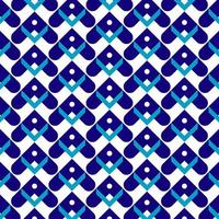 Geometric background. Vector illustration. Abstract pattern blue colour. Modern design for fabric, decoration, tiles etc.