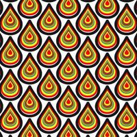 abstract ethnic vector background. Vector illustration. Drawing Geometric Argyle Repeating Vector Pattern.