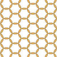 Seamless geometric ornamental vector pattern. Abstract background