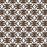 Decorative wallpaper design in shape. Repeated geometric ornamental pattern. Abstract background vector