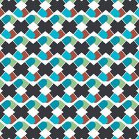 Abstract geometric pattern. Beautiful multicolor texture. Unique colourful design. Repeating geometric background. vector