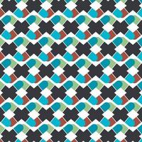 Abstract geometric pattern. Beautiful multicolor texture. Unique colourful design. Repeating geometric background. vector