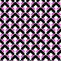 Geometric background. Vector illustration. Abstract pattern pink and black colour. Modern design for fabric, decoration, tiles etc.