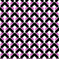 Geometric background. Vector illustration. Abstract pattern pink and black colour. Modern design for fabric, decoration, tiles etc.