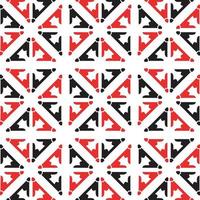 Japanese Geometric Star Square Vector Seamless Pattern