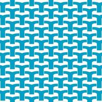 Modern geometric pattern. Traditional mosaic tile repeated pattern. Vector illustration.