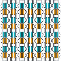 Art deco trellis pattern vector. Repeated tiles background design. Using for digital paper, fabric, textile print. vector