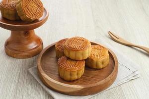 Moon Cake, traditional Chinese snack popular during the mid autumn festival.