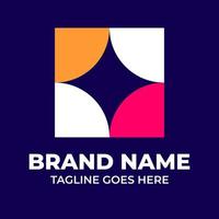 Logo is the brand identity of a company, this logo with guideline style guide vector