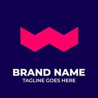 Logo is the brand identity of a company, this logo with guideline style guide vector