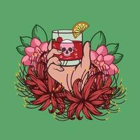 Poison Drink Illustraiton