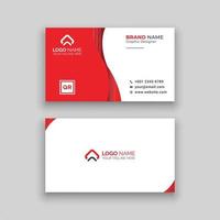 Business card design template vector