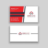 Business card design template vector