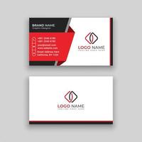 Business card design template vector