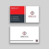 Business card design template vector