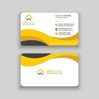 Business card design template vector