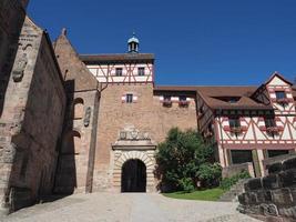 castillo de nuernberger burg en nuernberg foto