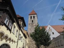 View of the city of Regensburg photo