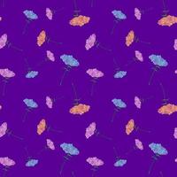 Watercolour flowers seamless patterns, wallpaper, paper. Multicolour  illustrations, background, invitation, frames, border, fabric. photo