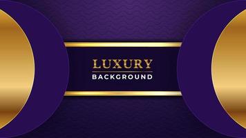 Unique Style Gradient Golden Luxury Background Design vector