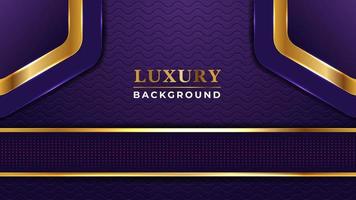 Unique Style Gradient Golden Luxury Background Design vector