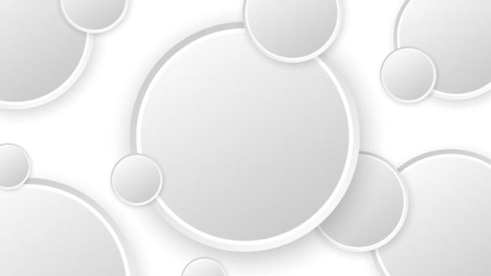 Abstract Geometric White Background Design