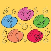 Hand drawn Web Sign symbol vector