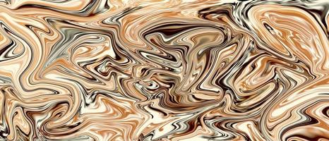 Abstract fluid art style with warm brown hues. To feel interesting and inspirational design backgrounds, wallpapers, websites, and clothing patterns. or fabric pattern photo