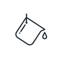 Paint icon isolated on a white background. Paint bucket symbol for web and mobile apps. vector