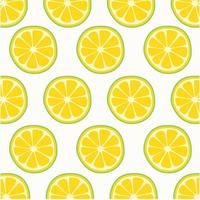 Seamless pattern of Lemon for summer concept photo