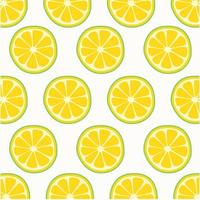 Seamless pattern of Lemon for summer concept photo