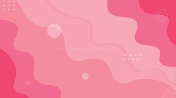 Abstract dynamic fluid textured pink background. Wave background. vector