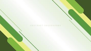 Colorful template banner and background with green, yellow, and white color. vector