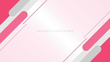 Colorful template banner and background with pink, grey and white color. Gradient color. vector