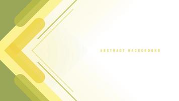 Colorful template banner and background with yellow, green and white color. Gradient color. vector